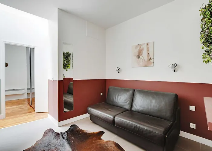 Charming - 1br-6p - Sentier Appartamento *