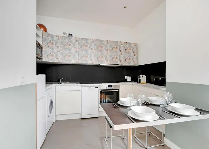 Charming - 1br-6p - Sentier Apartamento *
