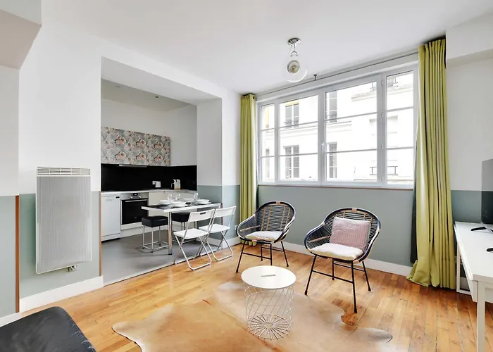 Charming - 1br-6p - Sentier شقة *